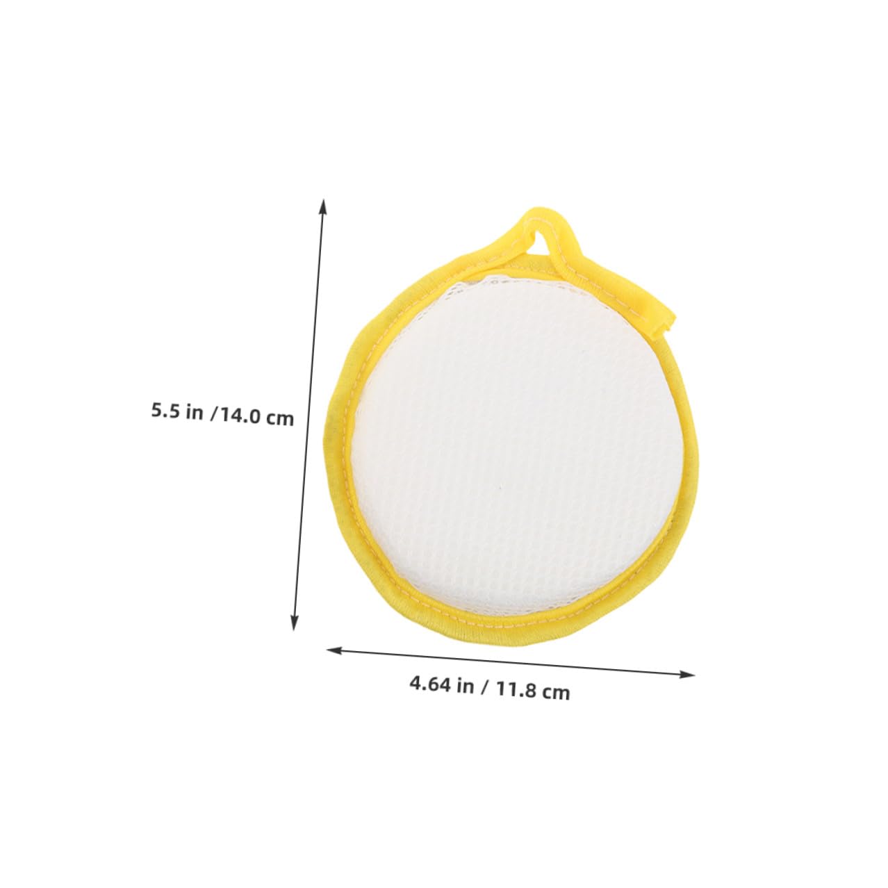 Esponja para Fregar de Doble Cara 50 Piezas, Redonda, Cocina