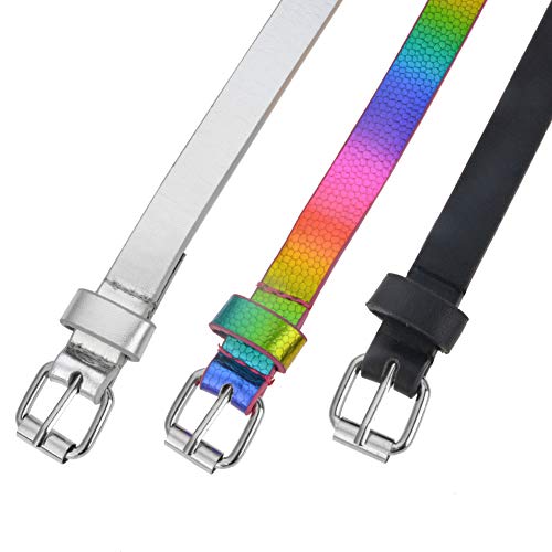Belts for Girls 3 Pack Toddler Belt Big Girls Fashion4