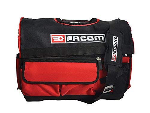Facom BS.T20 Caja de herramientas tejido, Rojo y negro