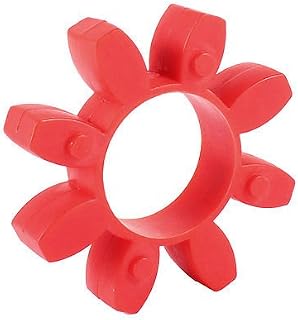 Ochoos 1pc Outer Dia. 40mm/55mm/65mm/80mm/95mm/105mm/120mm/135mm PU Coupling Shaft Center Spider Coupler Damper Red - (Inner Diameter: GR28 65MM)