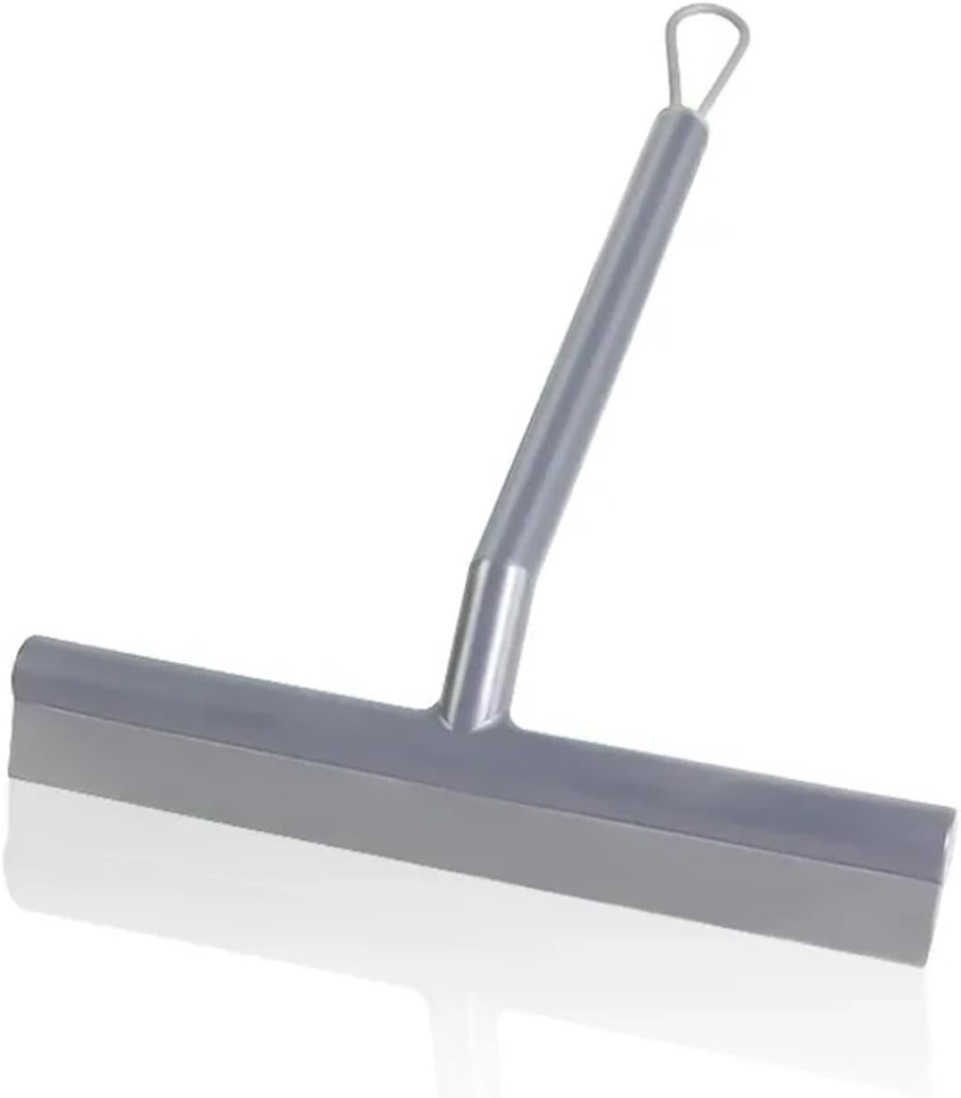 Fit for Shower Squeegee for Glass & Mirror Cleaning - Water Wiper with Hanger for Effortless Home Maintenance(Greu WITH HOOK)