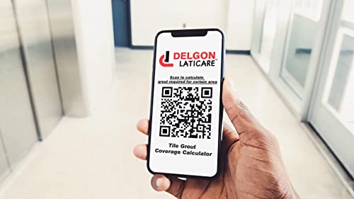 Image of Delgon LaticareTile Grout Polymer Modified, Cementitious Grout 5 kg (5 Packs of 1 kg Each) (Sandstone - 52)