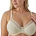 Bali Women's One Smooth U Ultra Illusion Neckline Underwire Bra, Light Beige, 42B
