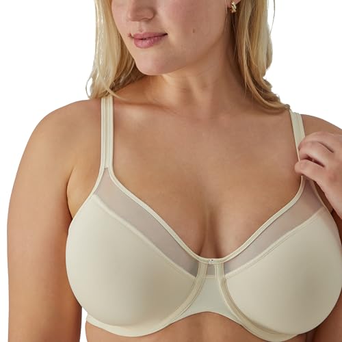 Image of Bali Women's Seamless Underwire Bra, One Smooth U Smoothing Underwire Bras for Women, Convertible Straps, Ultra Light