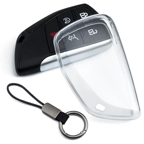Coque de clé Chevrolet Silverado Colorado et GMC Sierra transparente