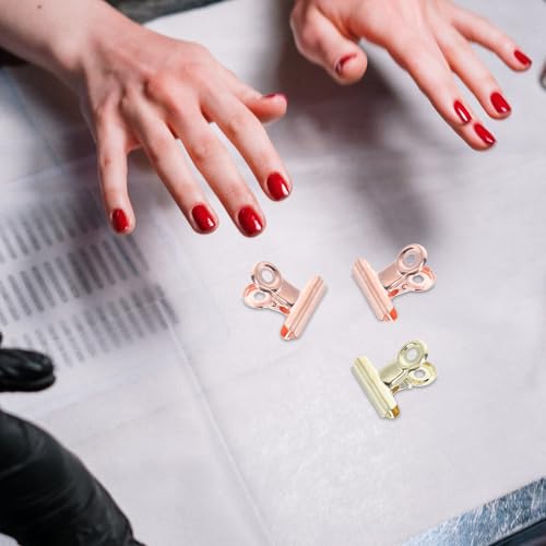 Clips para Manicura LABRIMP 12 piezas de metal miniatura 5