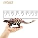 Gemini&Genius Ankylosaurus Action Figure Toy, Saichania Dinosaur Model Toy, Beautiful and Accurate Sculptures of Dino Toy Figure, Collection, Display & Play for Kids Dino Lover