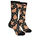 WILL BUDXEG Funny Capybara Capybaras Birds Grass Casual Novelty Fun Crew Socks Fashion Comfortable Men'S And Women'S Crazy Dress Socks