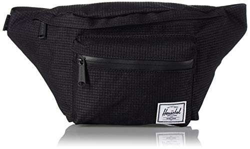 Herschel Seventeen Waist Pack, Dark Grid/Black, 3.5L