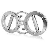Agolu Verbesserte Einstellbare Widerstands Gymnastik Arm Geschwindigkeits Power Box Trainingsgeräte Tragbare professionelle Verbrennungsmaschine für den Unterarm (Size:18 Pounds,Color:Silber)