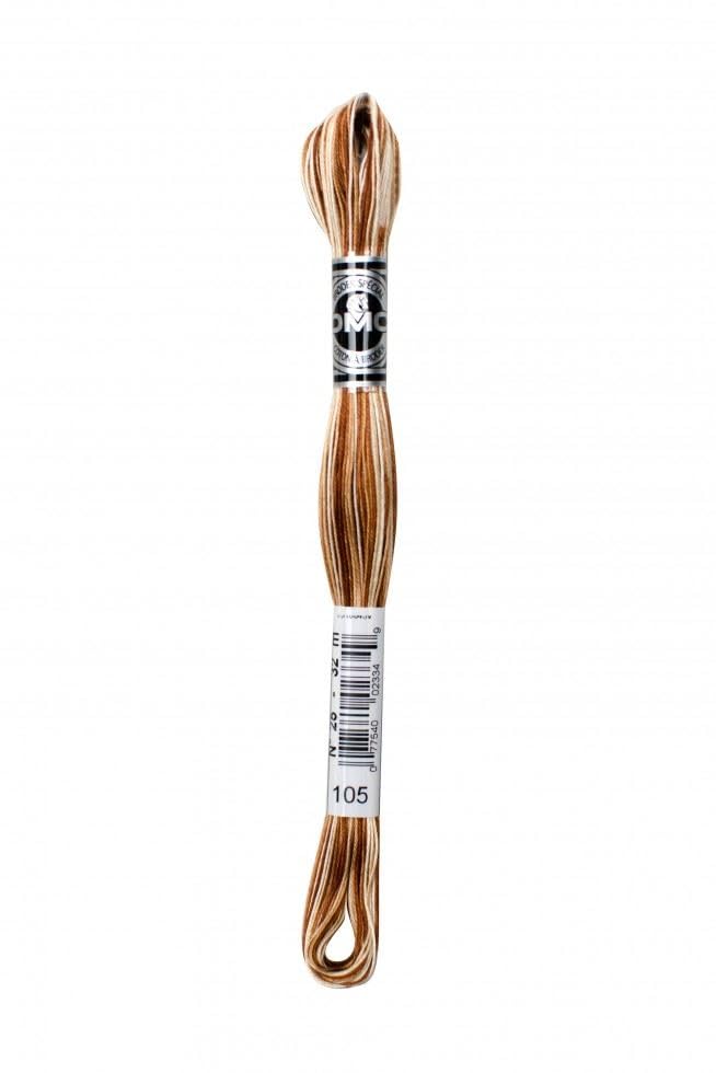 DMC Size 25 Coton A Broder Special Embroidery Thread - 105 Brown - Each — image 1
