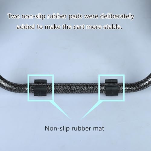 Faltbarer Einkaufstrolley mit Rädern, tragbarer Einkaufswagen für einfachen Transport und Lagerung, perfekt für Marktausflüge, Besorgungen und Outdoor-Aktivitäten – leicht und Design – Bild 6