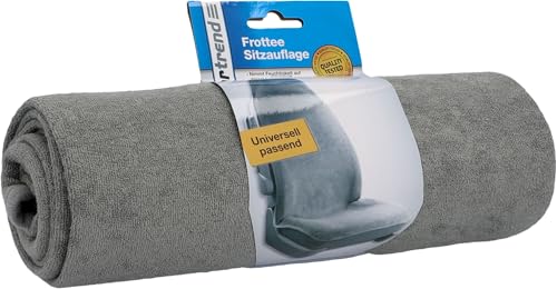cartrend Frottee Sitzauflage Sport Grau Universal