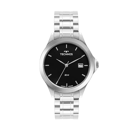 Relógio Technos Masculino Steel Prata - 1S13BCTDY/1P