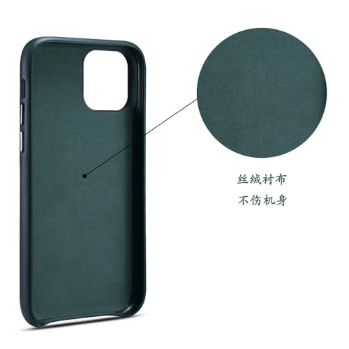 Coque rouge iPhone 14 cuir de mouton pour le quotidien
