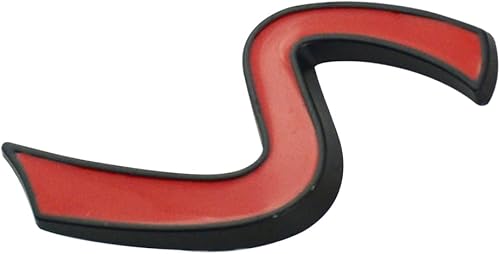Miniatura 4 de 1 calcomanía de repuesto para Cooper R50 R52 R53 R56 R57 (negro rojo)