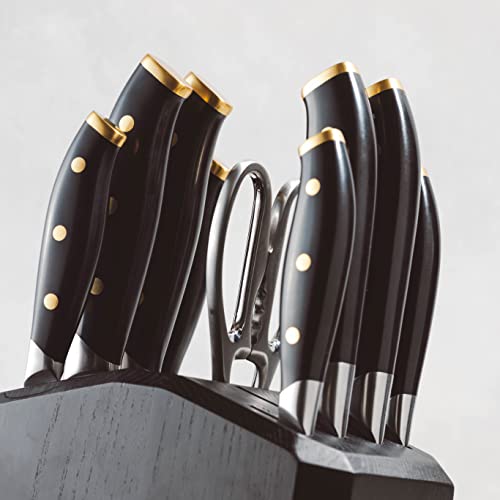 Schmidt-Brothers-Black-Brass-15-Piece-Kitchen-Knife-Set-High-Carbon-German-Stainless-Steel-Cutlery-Clear-Acrylic-Magnetic-Knife-Block-Set