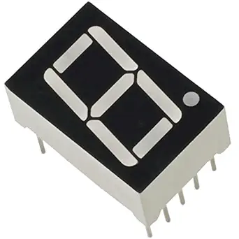 Robokart _203 7 Segment Led Display Common Cathode, Pack of 10