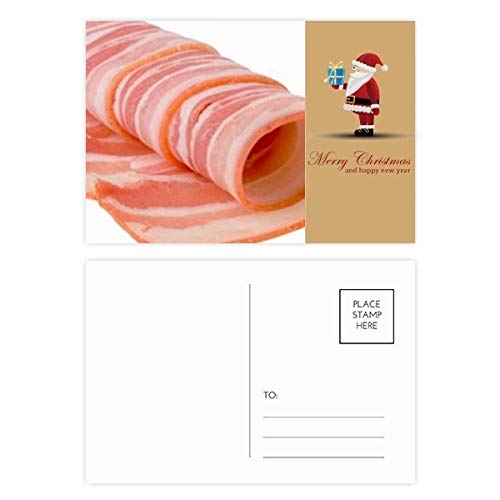 Cartes postales pour viande crue Père Noël (lot de 20) le cadeau parfait pour les fins gourmets