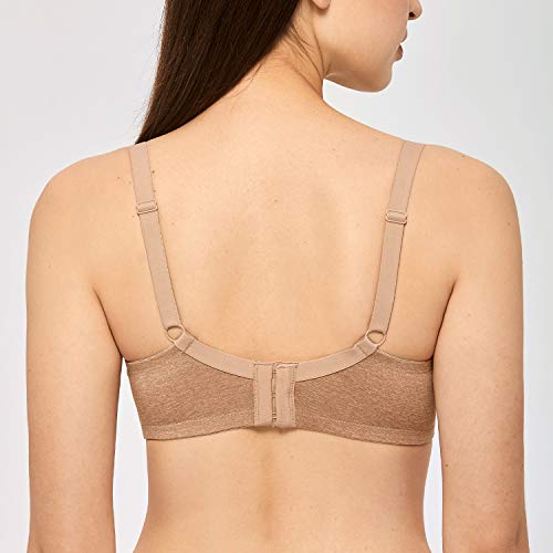 Image of Gratlin Women's Underwire Nursing Bras Support Full Coverage Lightly Padded Maternity Bra for Breastfeeding
