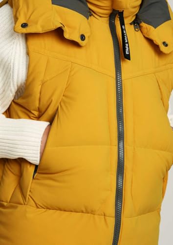 G-Star RAW Men's G-Whistler Padded Hooded 2.0 Vest, Gelb (dk Spice D25346-D518-8171), L 6