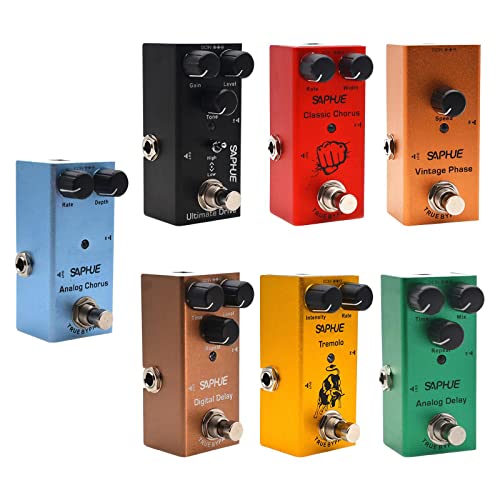 Image of CALANDIS Guitar Pedal Accessories Compact Parts 9V Dc Mini for Electric Guitar Bass for Ultimate Drive