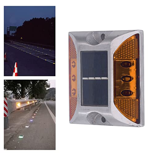 Plot solaire de sécurité jaune pour illuminer les escaliers extérieurs - 4