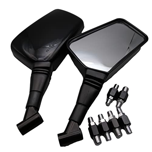 LEAD バイクミラー 2個セット 黒 41jM-XMOt2L.jpg