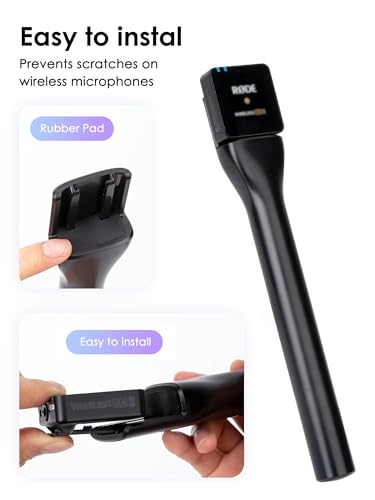 Filtre anti-pop pour Rode Wireless Pro et support de micro sans fil portable polyvalent rouge - 4