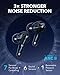 Soundcore Liberty 4 Pro by Anker, Noise Cancelling Wireless Earbuds, 7-Sensor and Real-Time Adaptive Noise Cancelling, 2× Faster Charging, Studio-Level Hi-Fi Music, Clear Calls with 6 Mics and AI