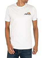 Ellesse Mens Classic T-Shirt, White, X-Small US