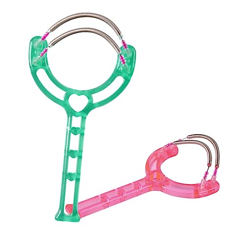2pcs Facial Hair Remover Face Spring Removal For Women Plucker Fur Remover Tool Device Threading Ladies Threader Tools Chin Hair Remover Lip Hair Remover Tool Random Color