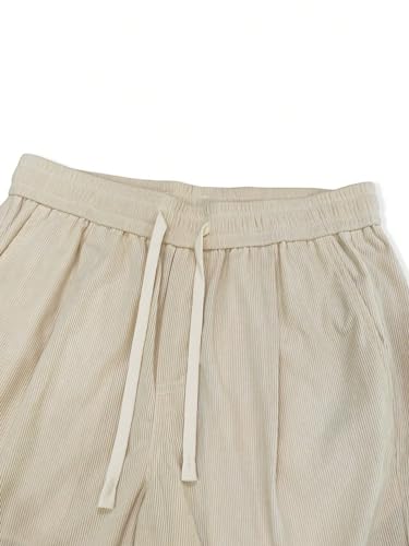 ZAFUL Men's Cargo Sweatpants Drawstring Loose Fit Casual Straight Solid Pants Joggers with Pockets4