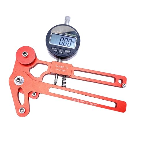 kowaku Bicycle Electronic Spoke Tension Meter Rim Truing Tool Accessory Repair Tool with Digital Display