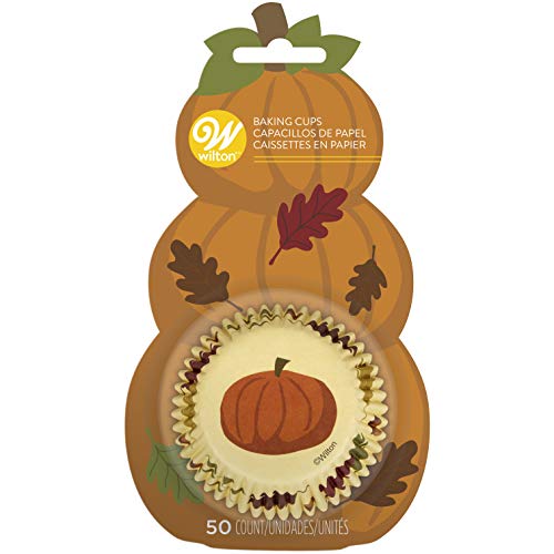 Wilton Pumpkin Baking Cases, Assorted #TOP12