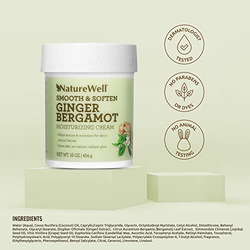Nature Well Ginger Bergamot Smooth & Soften Moisturizing Cream For Face & Body thumb #4