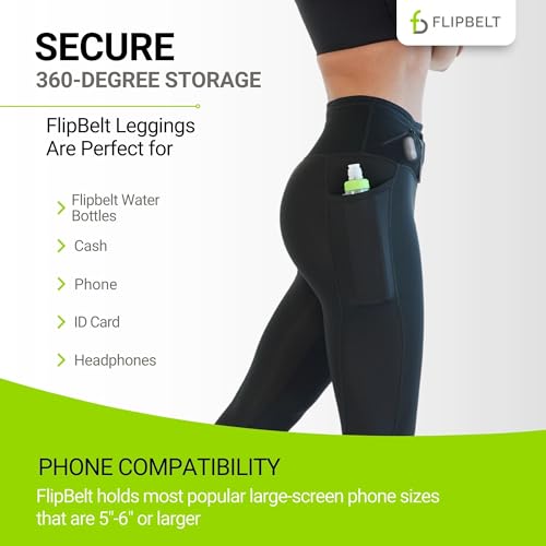 Women's Air Crop Legging Yoga Pants Breathable High-Waisted Workout Leggings with Running Belt Pockets Athletic3