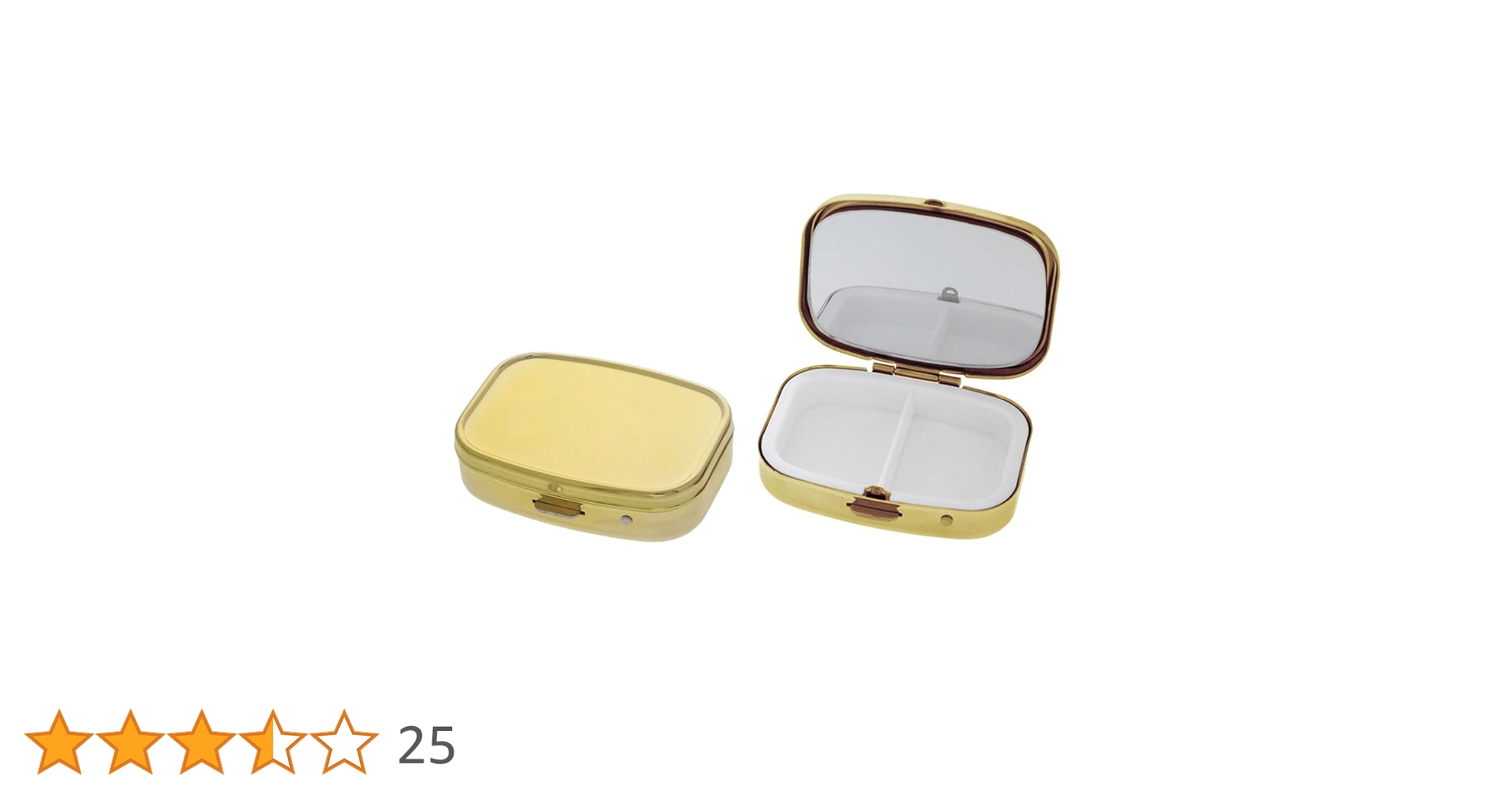 ❗️ピルクルさん専用❗️ Amazon.co.jp: ピルケース 鏡付き 長方形 サプリメントケース