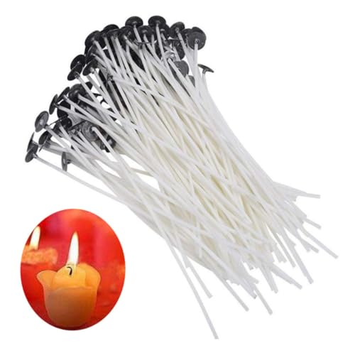 Cuerda para velas con base 200 piezas 9 cm