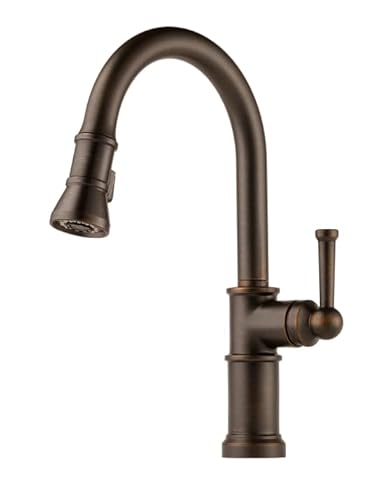 Delta, 63025LF-RB, Artesso 1.8 GPM Single Hole Pull Down