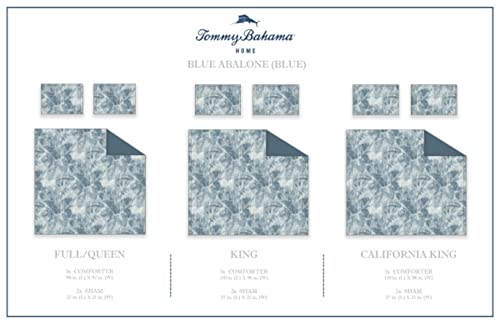 Tommy Bahama - California King Comforter Set, Cotton Reversible Bedding With Matching Shams & Bedskirt, All Season Home Decor (Raw Coast Blue, California King) #TOP7
