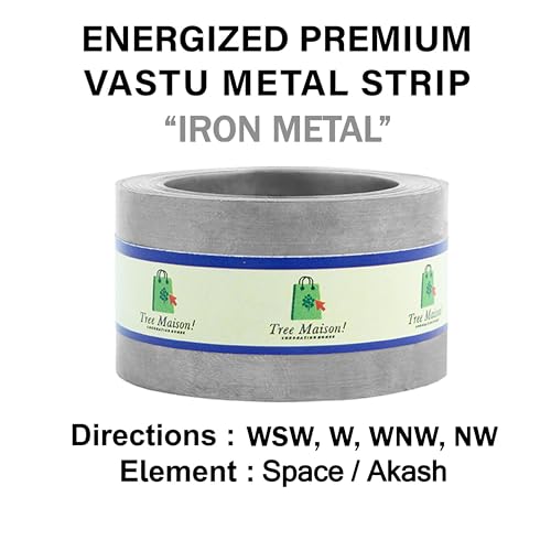 Image of Vastu Iron Strip | Width- 1 Inch, Thickness - 0.2mm, Length- 12 Feet Approx | Strip for Entrance & Toilet Correction | Iron for Vastu | Pack of 1