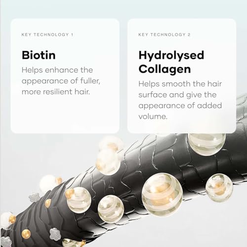 Image of Cureskin Biotin & Collagen Vitamin B5 Glycolipids Shampoo: Strengthen Hair, Reduce Hairfall & Repair Damage