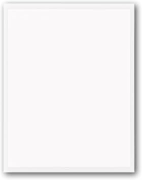Interior Car Window Stickers for Cars & Dealerships - Blank White | 8.5" x 11" | 250 Pack of Stickers Adhesive Laser Printer
