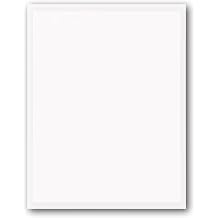 Interior Car Window Stickers for Cars & Dealerships - Blank White | 8.5" x 11" | 250 Pack of Stickers Adhesive Laser Printer