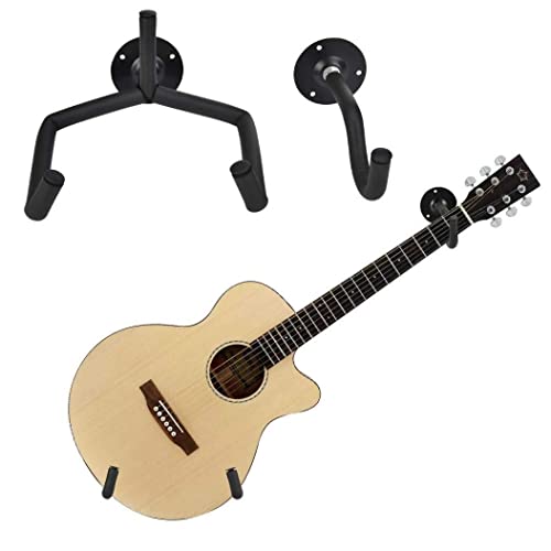 Horme de Guitare 2 pièces Hook Hook Oak Horizontal Guitar Wall Mount Rack Affichage pour Plupart des Fournitures de… - Les Beatles, Paul McCartney, John Lennon, RIngo Starr, George Harrison Horme de Guitare 2 pièces Hook Hook Oak Horizontal Guitar Wall Mount Rack Affichage pour Plupart des Fournitures de…