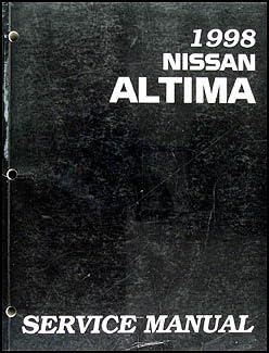 1998 Nissan Altima Repair Shop Manual Original: Nissan: Amazon: Books