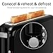 SEEDEEM 2 Slice Slim Toaster, Single 10