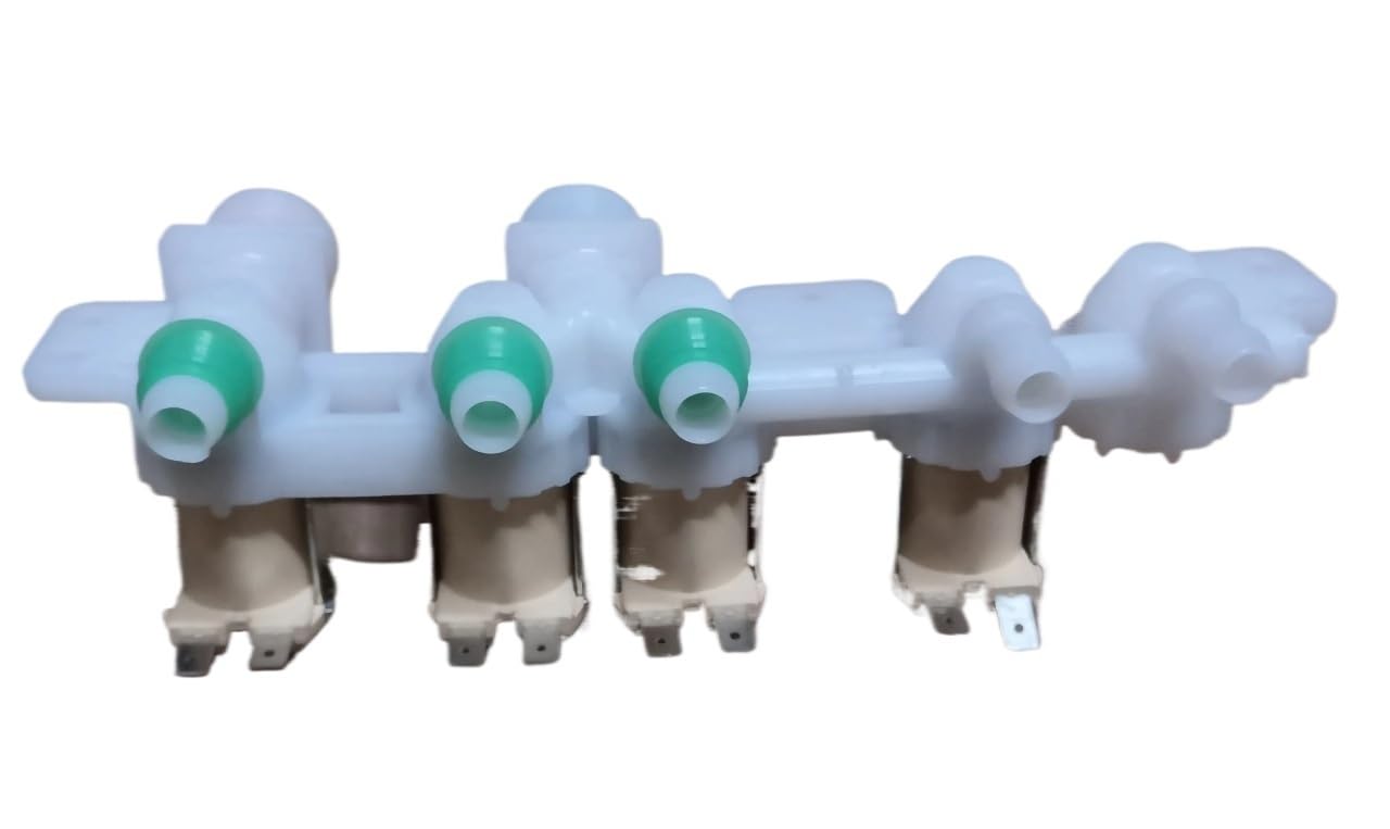 KONGLIE DC97-15459P Compatible with Samsung Washing Machine Water Inlet Valve 2INLET Four Outlet 220V