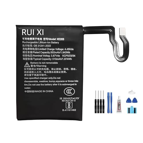 Batería compatible para OPPO Watch 2 46mm XE203 510mAh miniatura 1